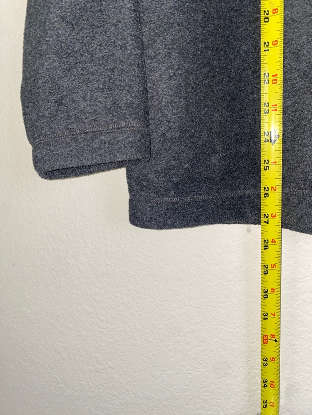 🛍️ Lauren Ralph Lauren Men's Gray Logo Emblem Fleece 1/4 Zip! - Picture 8 of 9